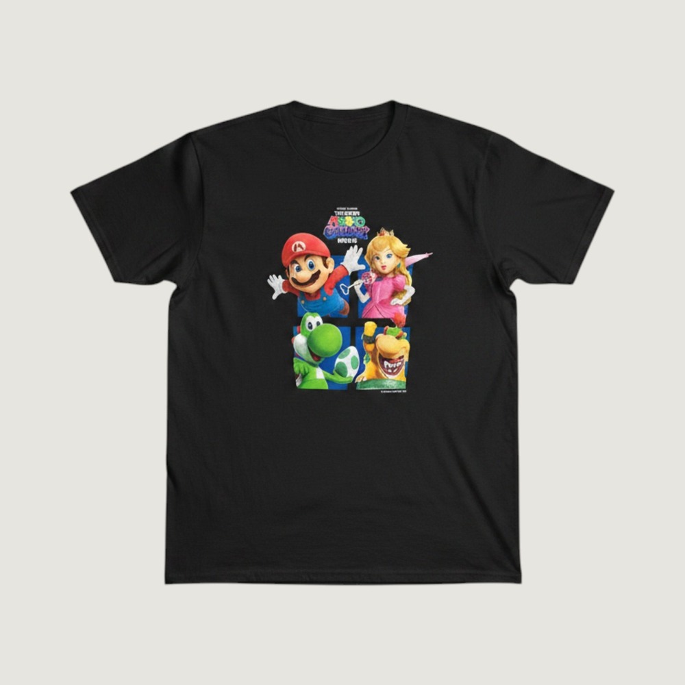 Super Mario Galaxy Exclusive Movie T-Shirt Size Medium Xfinity 2026